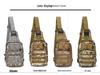 Мужская тактическая камуфляжная велосипедная нагрудная сумка - Портативная уличная кроссбоди для альпинизма