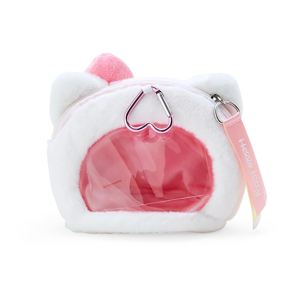 Награда Sanrio Pouch Character с окошком 2nd Hello Kitty Hello Kitty Character 323705 в форме лица 11,5×15,5×7 см