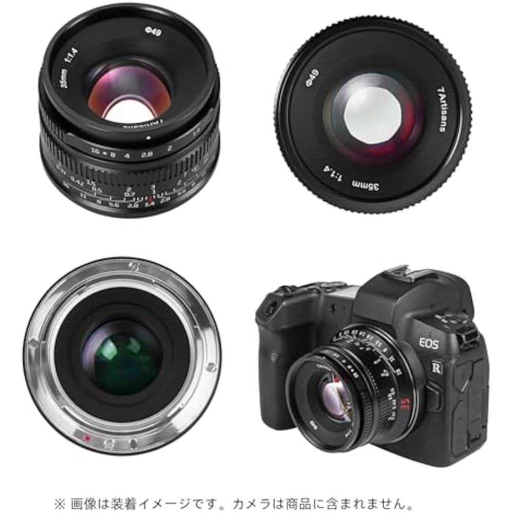 7artisans 35mm F1.4 II RF Mount APS-C Объектив с фиксированным фокусным расстоянием (Оригинальный отечественный продукт, 2 года гарантии...