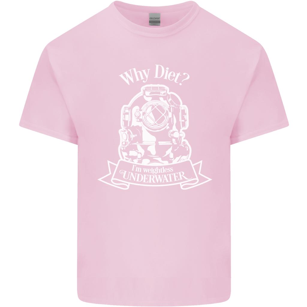 Im Weightless Underwater Scuba Diving Unisexs Light Cotton TShirt