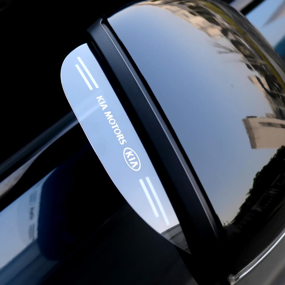 GWXN5 Автомобильная эмблема Накладка на зеркало заднего вида от дождя Для Kia Stinger Sonet Rio Forte 5 3 4 K7 K5 K8 K3 Ray X Ceed EV6 Borrego Picanto