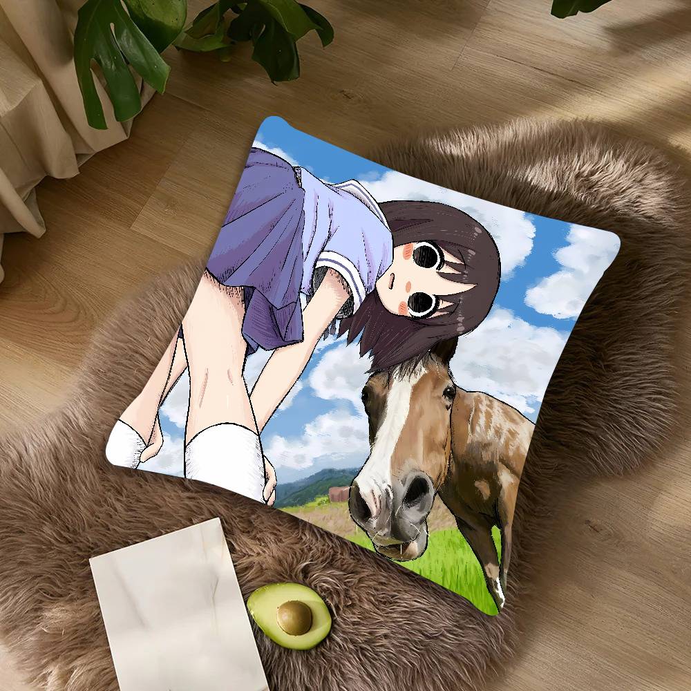 Забавный Милый Горячий Аниме A-AzumangaS Daioh Наволочка Декор Домашняя Декоративная Наволочка для Подушки на Диван Подушка для Кемпинга