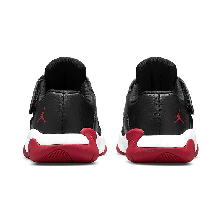 Jordan 11 CMFT Низкобредный (PS) Детские кроссовки Черный Белый-Тренажерный зал-Красный CZ0905-005