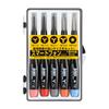 ANEX Precision Special with Set of Screwdriver, Y-Shaped, 5-Groove, Case, 5, No. 3475-S2