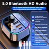 Автомобильный Bluetooth 5.0 ресивер MP3-плеер FM-трансмиттер Многофункциональный Беспроводной Качество звука без потерь Прикуриватель Автомобильный преобразователь головное устройство