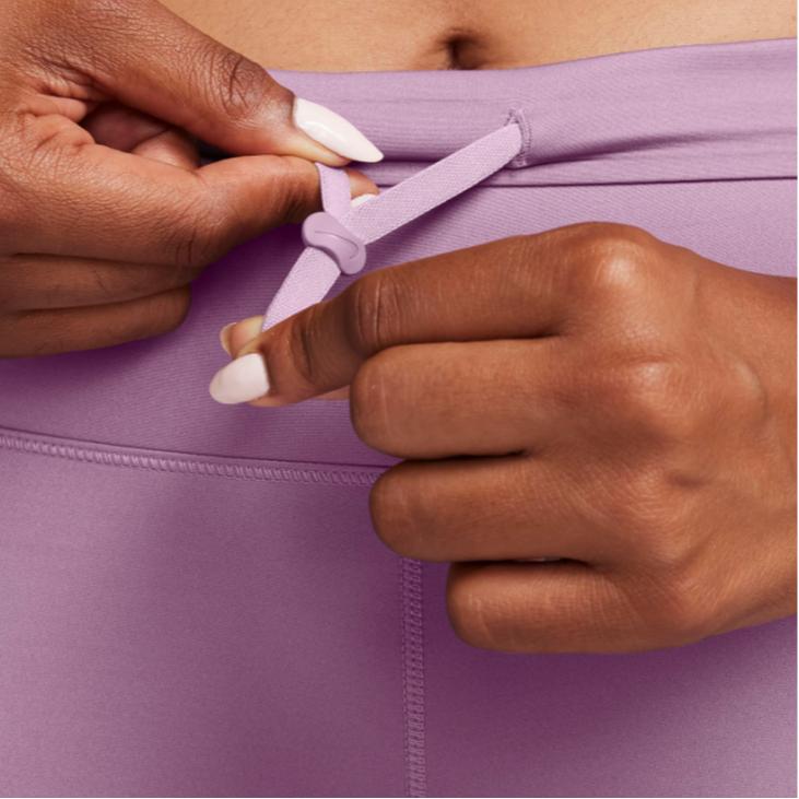 Nike Леггинсы 7/8 с высокой посадкой и карманами с плотной поддержкой Женские леггинсы Фиолетовый DQ5636-536