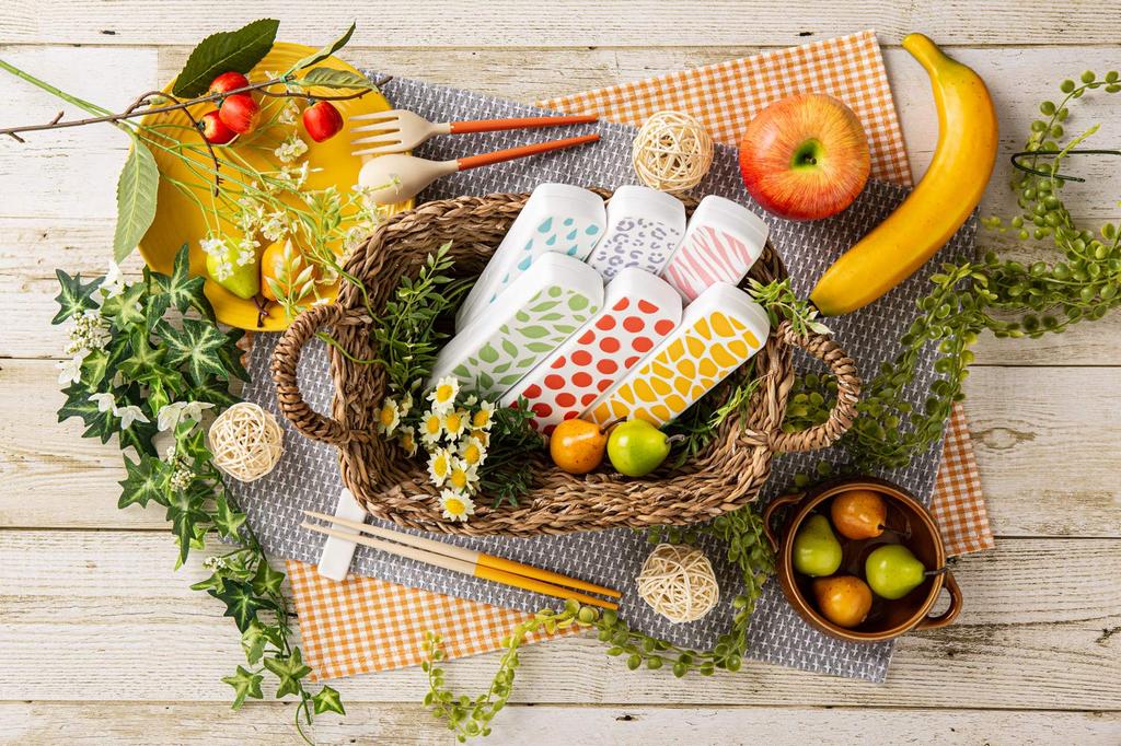 New Way Japan Chopstick Cutlery Set with Interchangeable and Perfect for Made In Drop My Cutlery Set, Chopsticks, Spoon, Fork, Lunchboxes, Portable,