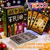TRIO Стратегическая Карточная Настольная Игра Игрушки Для Семейной Вечеринки Карточная Игра Совпадение Развлечение Для 3-6 Игроков Игра Развлечение Для Всех Возрастов Подарки