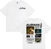 Rapper Erick Aleman 2026 Album Tour TShirt Mens Harajuku Street HipHop Cotton Casual Loose Fashion Women And Men TShirt