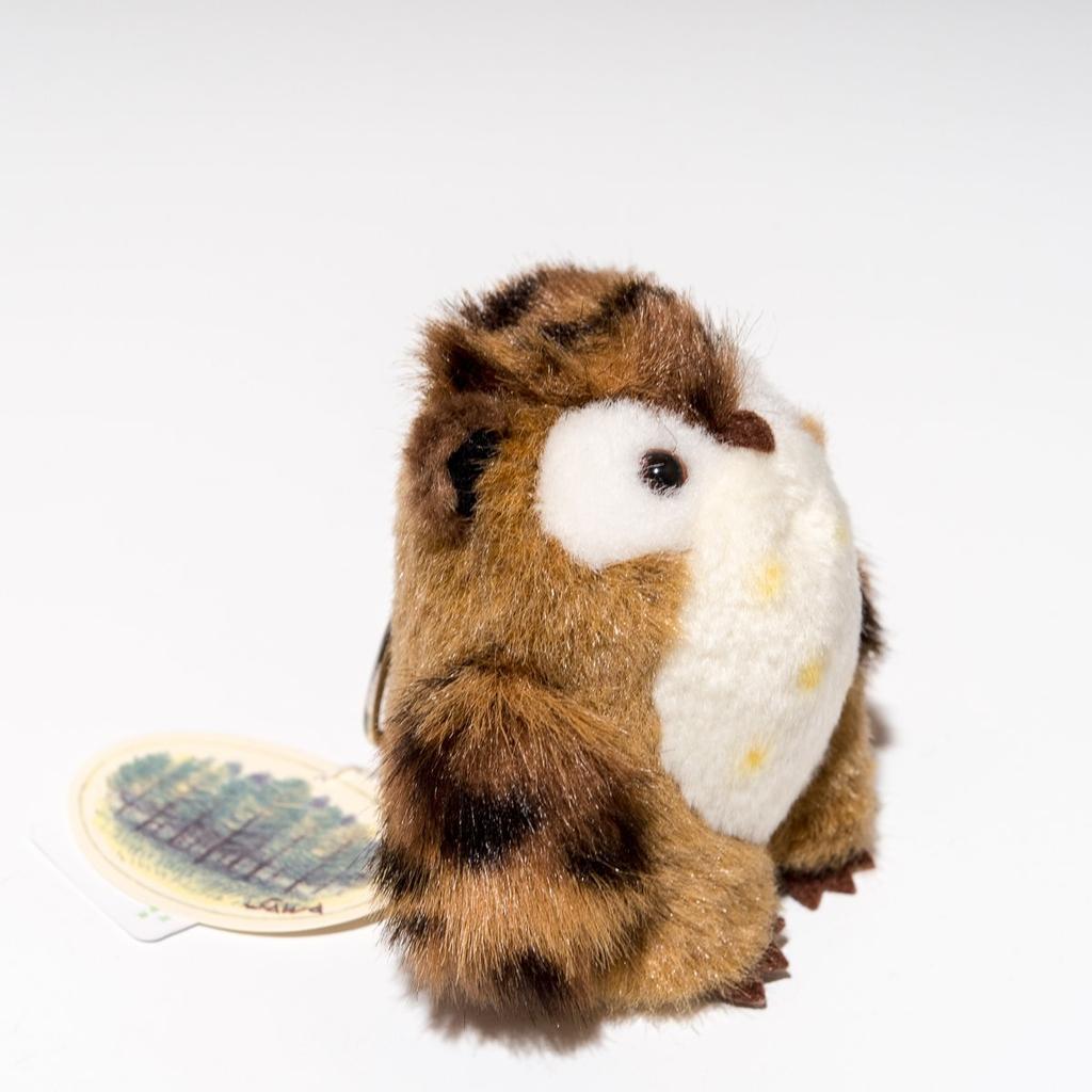 Takenoko Petit Forest Friends Keychain Owl Brown Plush Toy 68123