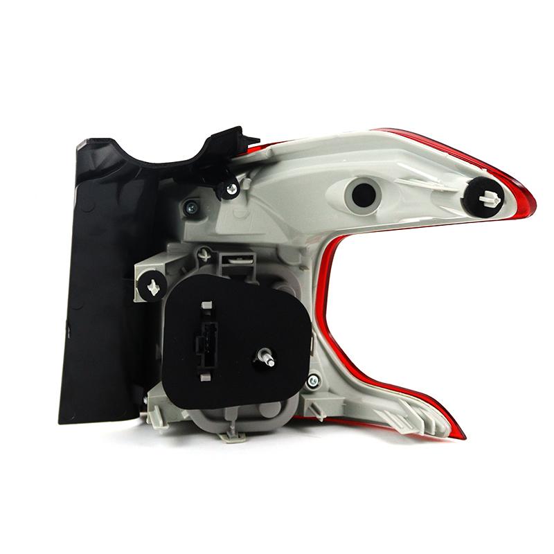 Для Peugeot 2008 2013 2014 2015 2016 Задний фонарь автомобиля Указатель поворота Предупреждающий стоп-сигнал Наружный узел заднего фонаря автомобиля