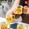 Керамические кружки SHUNXIANG Кружка Pokémon Pikachu Kawaii Аниме Чашка для завтрака и молока Милая Посуда для напитков Кофейная кружка Детские стаканы для воды
