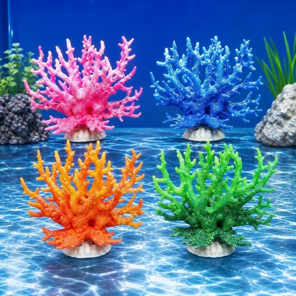 Lifelike Artificial Coral Ornament Water Plants Fish Tank Decoration Home Decoration