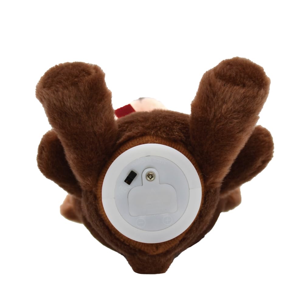 Ямани говорящая и имитирующая мини плюшевая игрушка бурый медведь прибл.. В13 x Ш12 x Г11см 12000