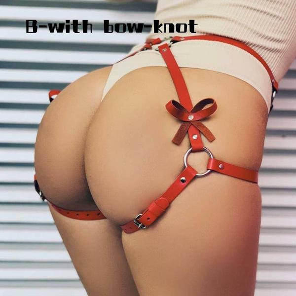 Кожаная подвязка для ног, ремень для тела, свадебные подвязки, пояс для подвязки на талии, сексуальный пояс для ночного клуба