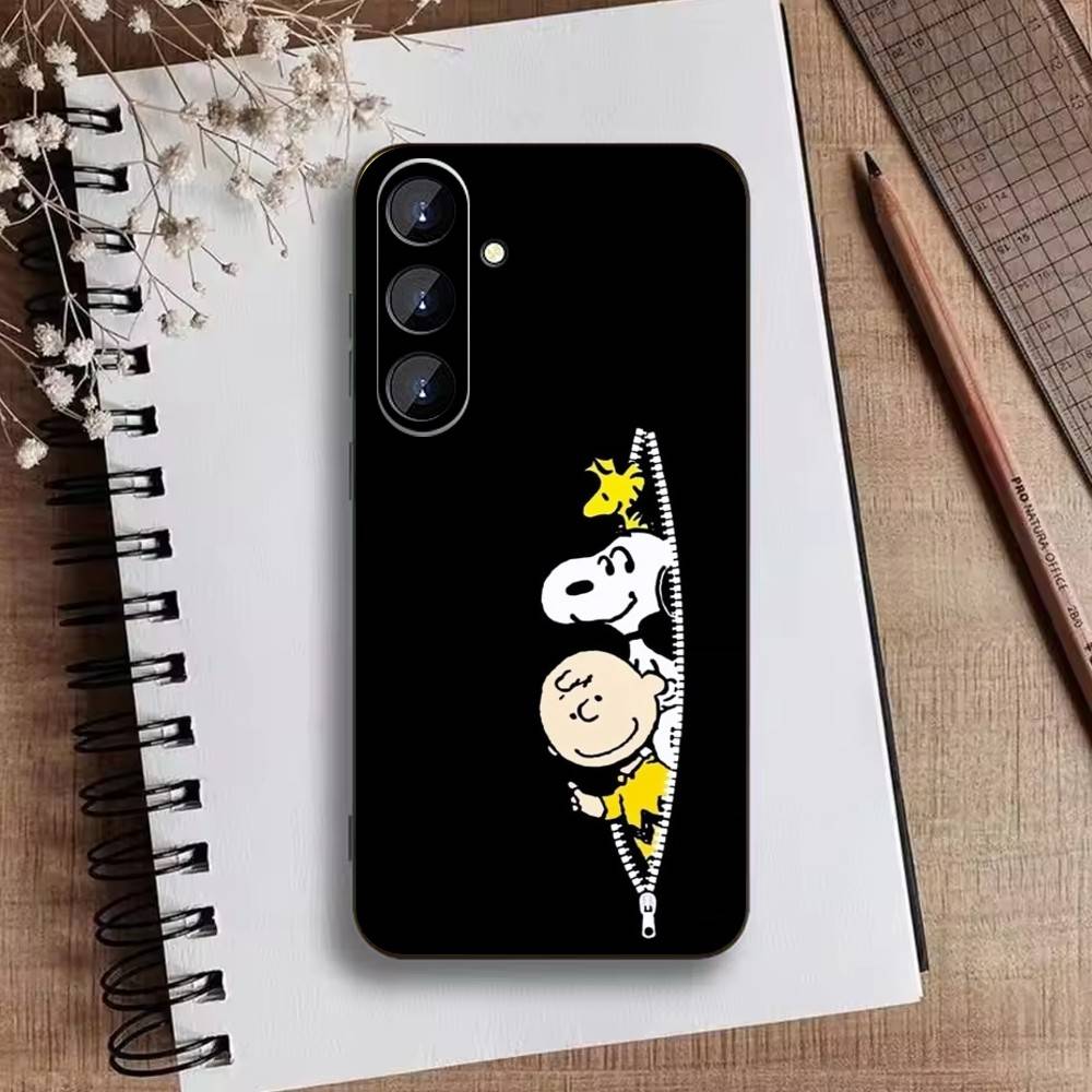 G-Snoopy Phone Case For Samsung Galaxy A73,A21s,A22,A31,A52,A53,A71,A41Soft Black Shell