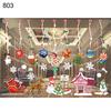 Puntos Home Christmas Decoration Wall Window Glass Xmas Stickers Decal Patch Decor