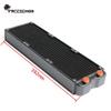 PC Water Cooling 360mm Aluminum Radiator Double-layer G1/4 45mm Thickness Heat Sink,PC Gamer DIY Gamer Cabinet Part