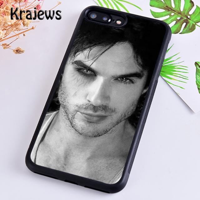 Чехол для телефона Damon Salvatore The Vampire Diaries Для iPhone 17 Air 16 15 14 plus 12 13 pro max coque Fundas