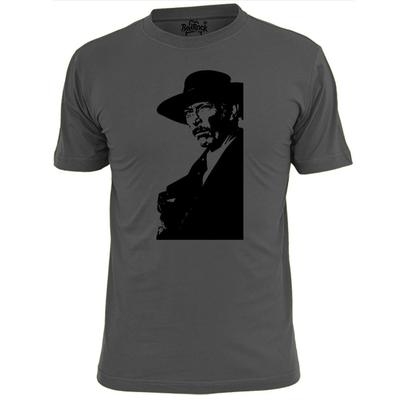 Мужская футболка Lee Van Cleef с трафаретом Вестерны Иствуд