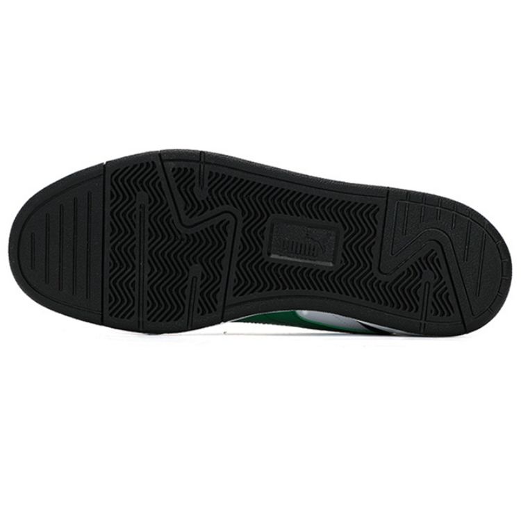 Puma Caracal Leather Low-Top Sneakers Unisex Sneakers White Green 369863-30