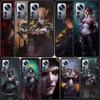 Чехол для телефона World Of Warcraft Эльф для Xiaomi 14 F7 Ultra Mi 15 Poco M6 M5S F6 F5 F3 X7 X6 X5 X4 X3 11T 10T Pro 11 Lite