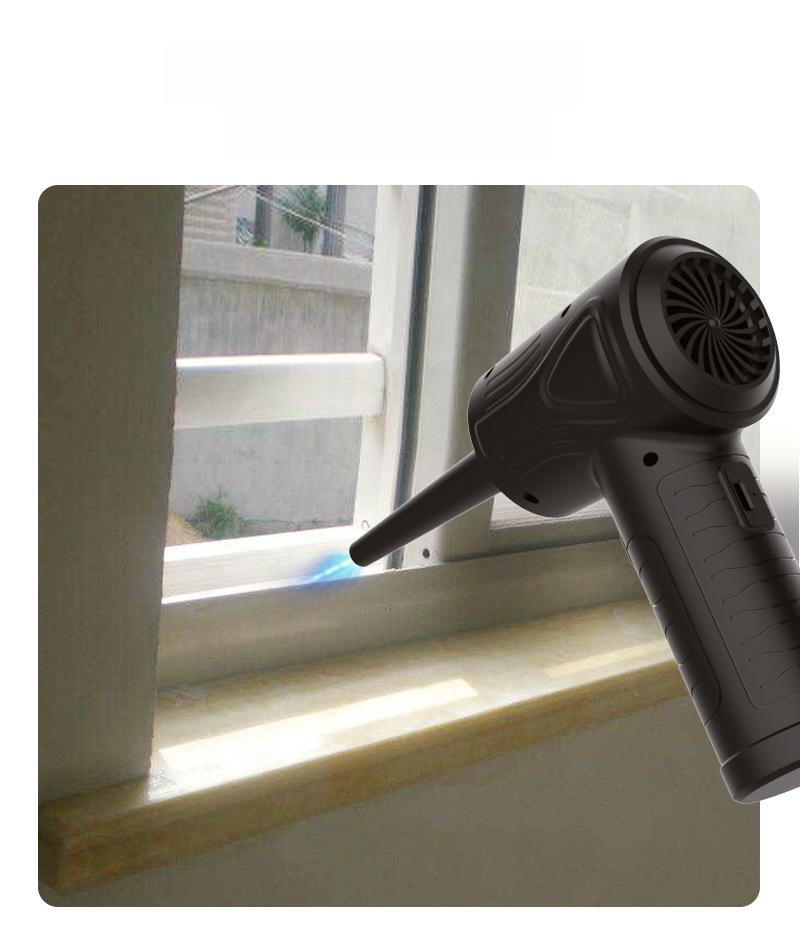 Портативный беспроводной пылеуловитель двойного назначения для чистки дома, автомобиля и электроники (Клавиатура, Корпус компьютера)