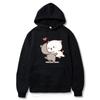Peach And Goma Cartoon Print Men/Women Hoodie Casual Oversized Pullover Popular Sweatshirt Fashion Trend Unisex Clothing