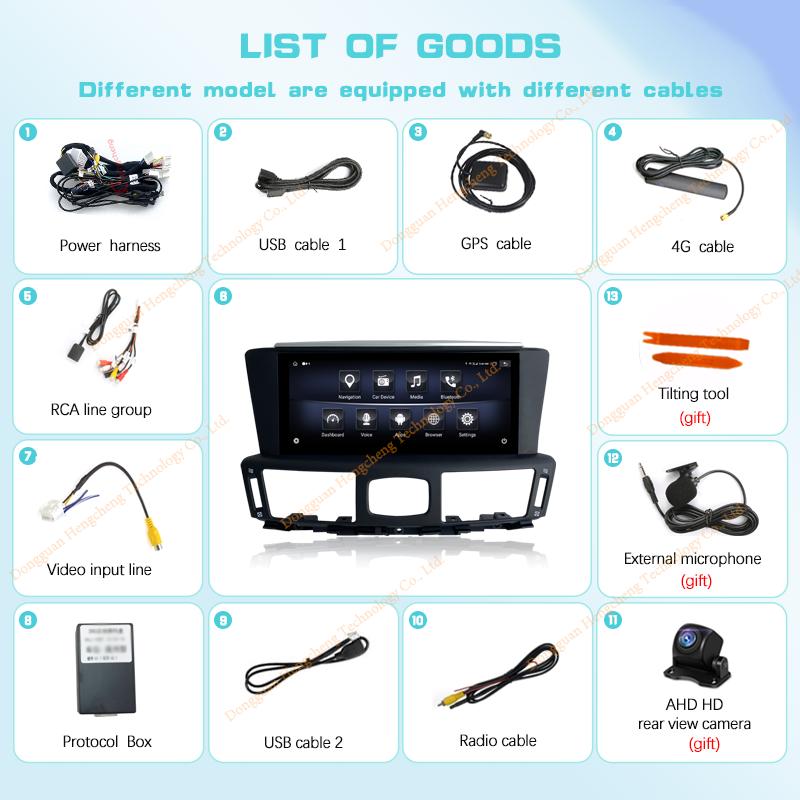 10.25" Для Infiniti Q70L M37 2011-2019 GPS Навигация Радио Android11 8+128G 8 Ядер CarPlay 4G Камера 360 Автомобильный Мультимедийный Плеер