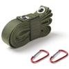 YAPJEB Tarp Extension Ogawa Tension Belt 3m Setting Tarp Guy Carabiner Included Belt, Rope, Tape, Rope, Camping, Setup, Line, Clothesline, Outdoor,