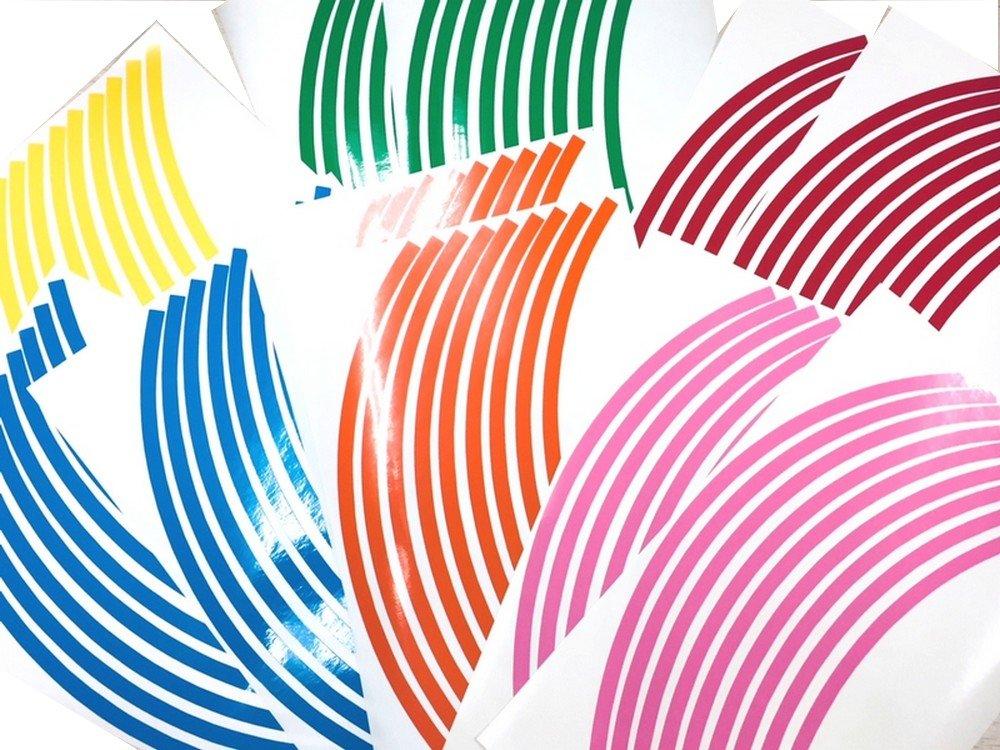 Наклейка на обод мотоциклетного колеса 17" Лента для обода (Белый, ширина 8 мм)