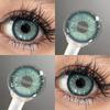 1pair Color Pupils for Eyes Brown Color Contact Lenes Green Eye Lenses Blue Eye Contacts High Quality Gray Soft Lenses