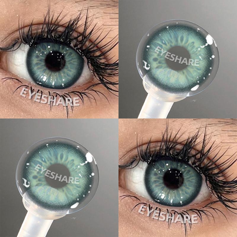 1pair Color Pupils for Eyes Brown Color Contact Lenes Green Eye Lenses Blue Eye Contacts High Quality Gray Soft Lenses