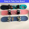 Horizontal Snowboard Wall Mount Clips Snowboard Wall Rack Sturdy Strong Load-bearing Snowboard Display Wall Mount Rack