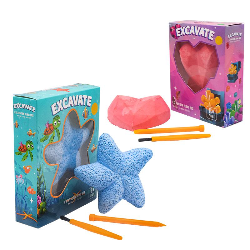 Мультфильм Русалочка Раскопки Драгоценностей: Детская развивающая игрушка для поиска сокровищ своими руками