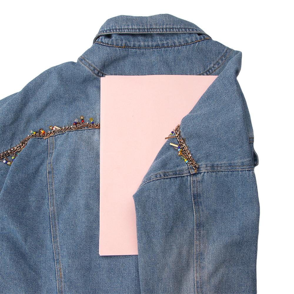 A4 10Pcs Handmade Sewing Stickers Crafts Sewing Heat Transfer Paper Iron-On Paper Patches