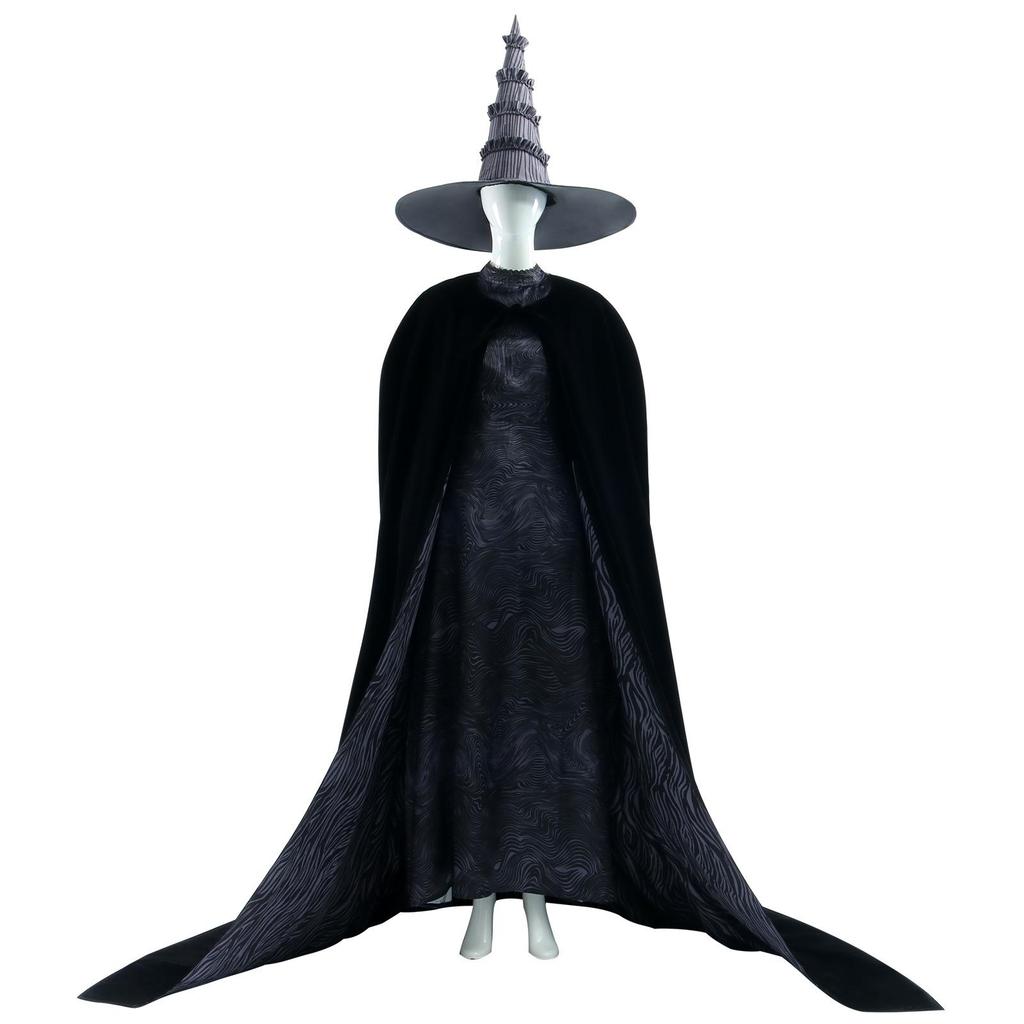 Эльфаба и Глинда Костюм Злой Ведьмы для косплея на Хэллоуин - Волшебное розовое платье и мантия