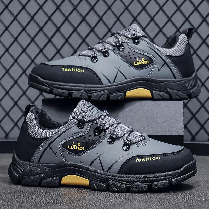 2025 осень новые спортивные туфли повседневные уличные походные туфли мужские папины туфли универсальные британский стиль мужские туфли