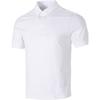 Рубашка поло с двойным воротником-планкой, мужские топы, белая 1377362-100