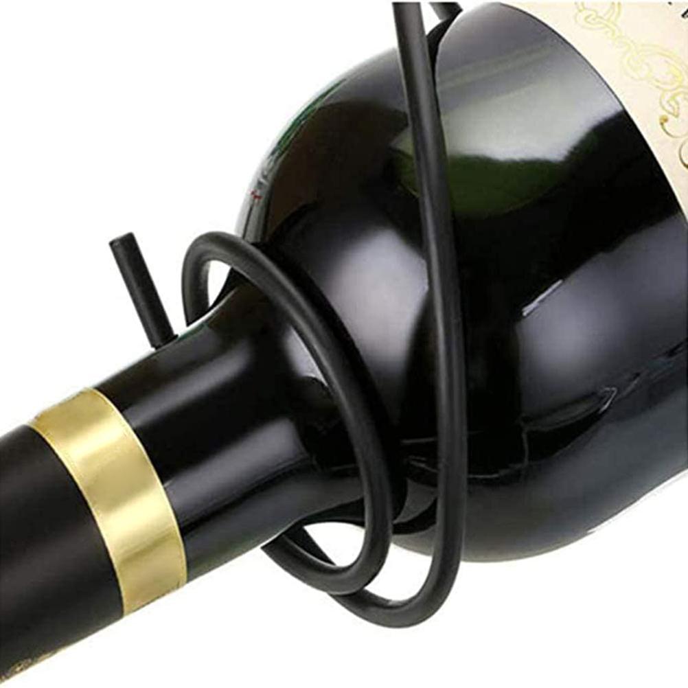 Iron Wall Wine Bottle Rack Holder Wall Mounted Wine Racks Firm Wine Display Stand