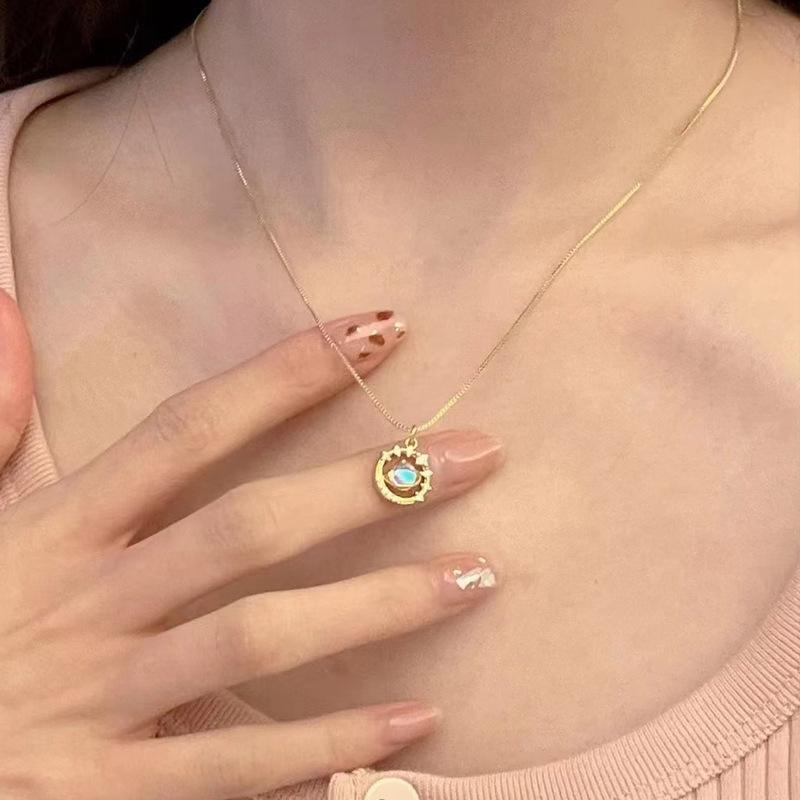 Золотого цвета винтажная фантазия планета космос астро шар Сатурн ожерелье для женщин глобус красочный кулон ювелирные изделия аксессуары