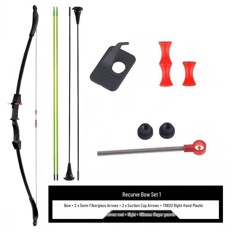 Kids Recurve Toy Bow and Arrow Set