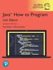 Книга Java How To Program, Late Objects, Global Edition