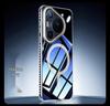 Прозрачный чехол для телефона P80PRO: Высокая прозрачность, устойчивость к пожелтению, магнитный, с уникальным дизайном в виде вопросительного знака.