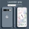 Ультратонкий чехол из жидкого силикона для Google Pixel 10 9 Pro XL 8 7 6 A Pro, с поддержкой беспроводной зарядки, противоударный, защитная задняя крышка
