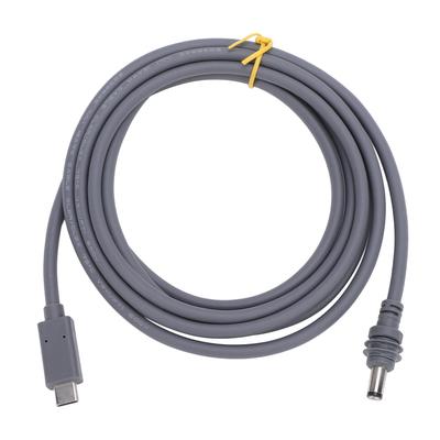 7 футов/2 м USB C - DC шнур питания 20 В 5 А кабель с разъемом Barrel Jack водонепроницаемый работает с зарядным устройством PD 100 Вт
