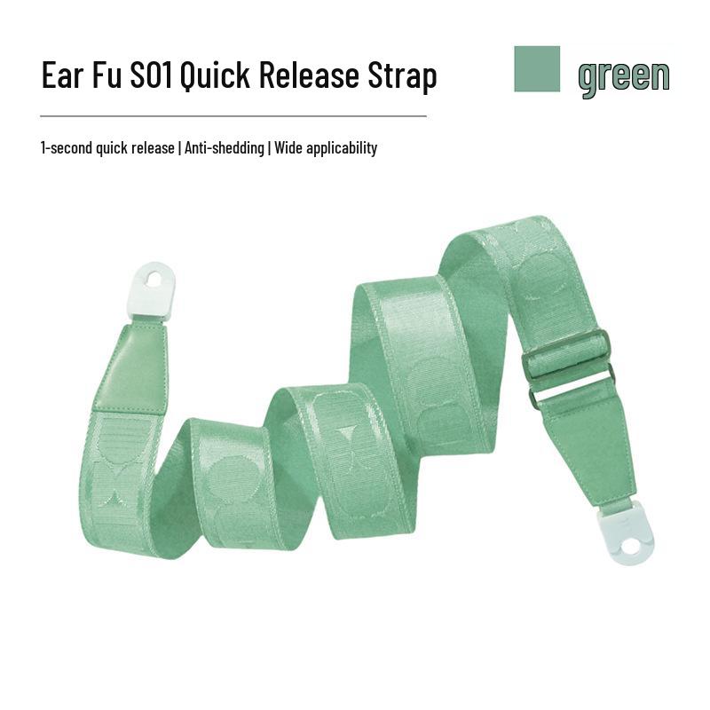 Ear Blessing S01 No-Punch Guitar Strap - Electric, Acoustic, Crossbody Shoulder Strap for Men