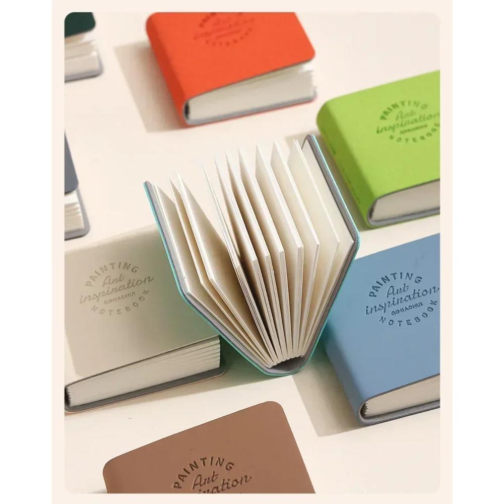 Набор квадратных акварельных скетчбуков 3 шт. Мини-книга для рисования Плотная бумага для живописи Эскизы Работа Релаксация Художественные принадлежности