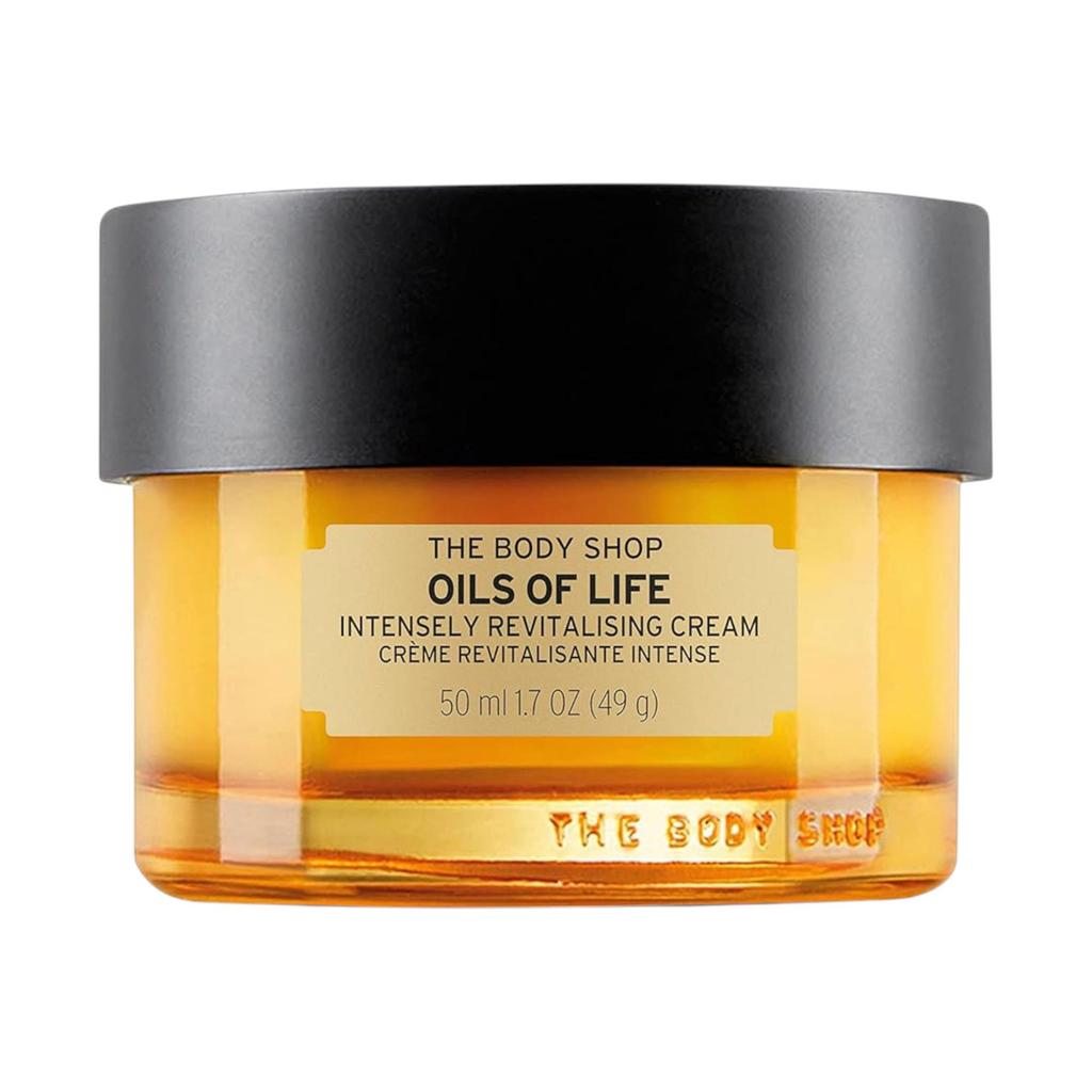 The Body Shop Oils Of Life Intensely Revitalising Cream 50 Ml Deep Nourishing Face Moisturiser For Radiant Soft Skin