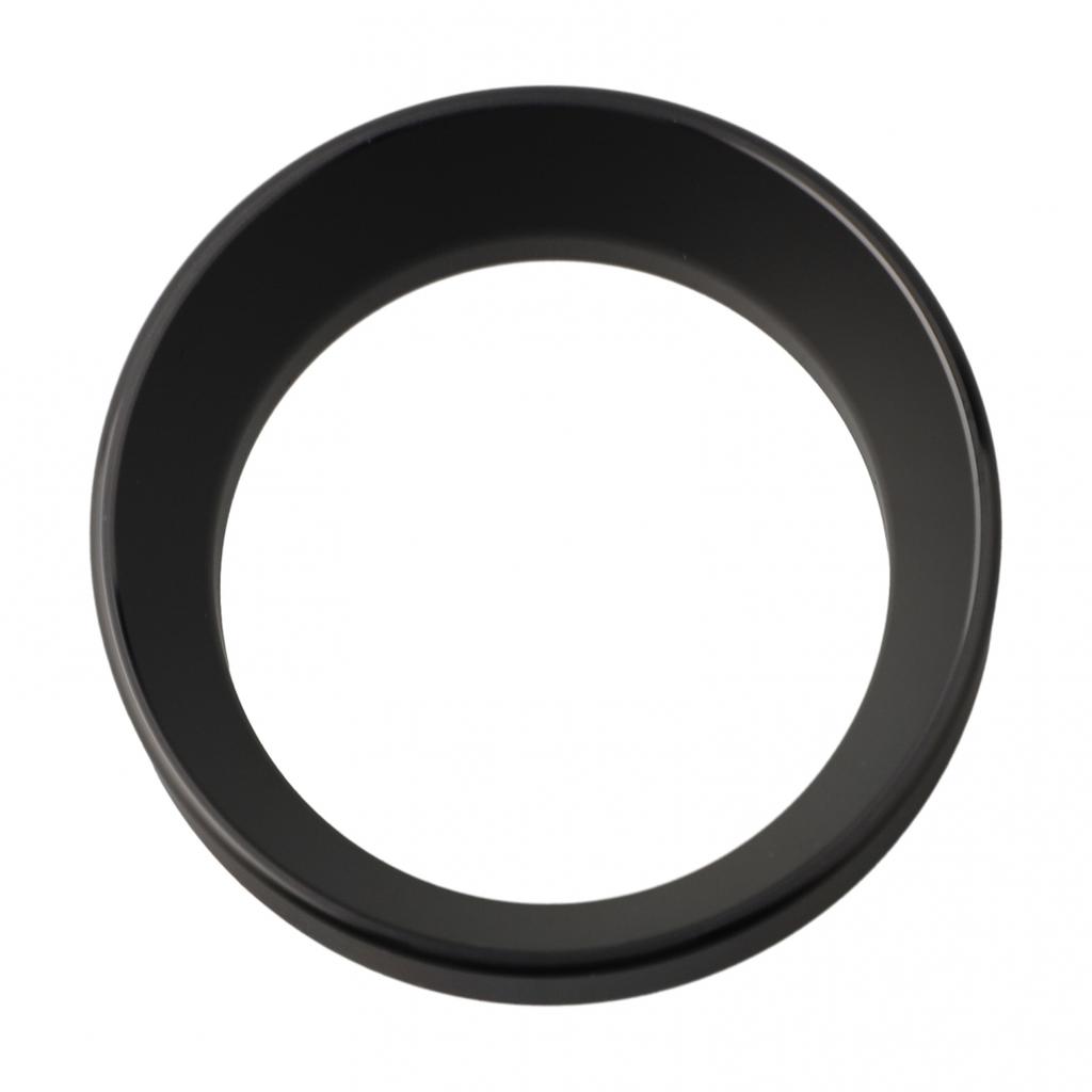 Coffee Dosing Ring 62x22mm Aluminum Material Silver Black Color